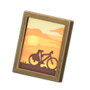 Framed Photo (Brown - Sunset Photo) NH Icon.png