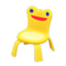 Froggy Chair (Yellow) NH Icon.png