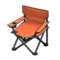 Outdoor Folding Chair (Black - Orange) NH Icon.png