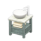 Plain Sink (Gray Wood & Tile) NH Icon.png
