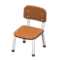 School Chair (Brown & White) NH Icon.png