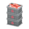 Stacked Fish Containers (Gray - Scallop) NH Icon.png