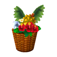 Durian flower basket