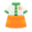 Fast-food uniform's Orange variant