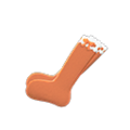 Frilly Knee-High Socks (Brown) NH Storage Icon.png