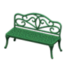 iron garden bench