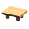 Log Dining Table (Dark Wood - None) NH Icon.png