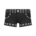 Pleather shorts's Black variant
