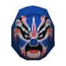 blue face makeup egg