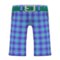 Checkered School Pants (Blue) NH Icon.png