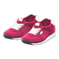 Faux-Suede Sneakers (Berry Red) NH Storage Icon.png