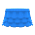 Frilly Skirt (Blue) NH Icon.png