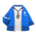 Open track jacket's Blue variant