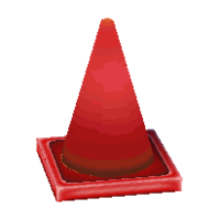 Orange cone
