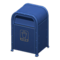 Steel Trash Can (Blue - Miscellaneous Garbage) NH Icon.png