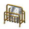 Tubular Magazine Rack (Gold - Fashion Magazine) NH Icon.png