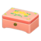 Wooden Music Box (Pink Wood - Yellow Flowers) NH Icon.png