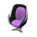 Artsy Chair (Silver - Purple) NH Icon.png