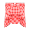 Draped Skirt (Red) NH Icon.png