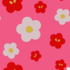 The Flowers pattern for the kotatsu.