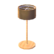Minimalist lamp's Ash brown variant