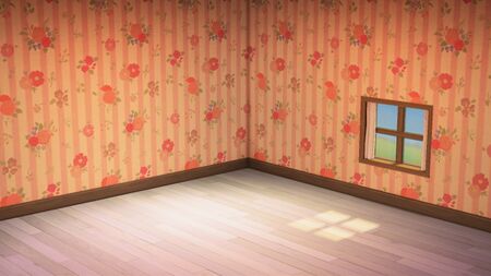 Pink Flower-Print Wall (New Horizons) - Animal Crossing Wiki - Nookipedia