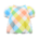 Plaid Puffed-Sleeve Shirt's Energetic Plaid variant