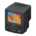 TV with VCR's Black variant