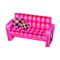 Lovely Love Seat (Lovely Pink - Pink and Black) NL Model.png