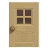Beige Windowed Door (Rectangular) NH Icon.png