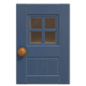 Blue Windowed Door (Rectangular) NH Icon.png