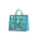 Electronics-store paper bag's Light blue variant