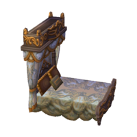 Rococo bed New Leaf Animal Crossing Wiki Nookipedia