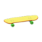 Skateboard (Yellow - None) NH Icon.png
