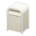 Steel Trash Can's White variant