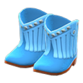 Cowboy Boots (Blue) NH Storage Icon.png