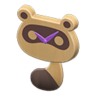 raccoon wall clock