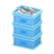 Stacked Fish Containers (Light Blue - Logo) NH Icon.png