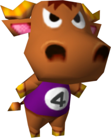 Artwork of Chuck the Bull