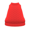 Hand-Knit Tank (Red) NH Icon.png
