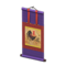 Hanging Scroll (Purple - Bird) NH Icon.png