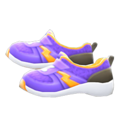 Kiddie Sneakers (Purple) NH Icon.png