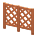 Large Lattice Fence (Brown) NH Icon.png