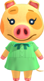 Artwork of Maggie the Pig