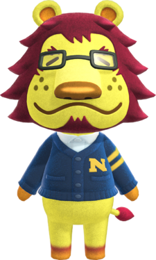 Artwork of Mott the Lion