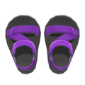 Outdoor Sandals (Purple) NH Icon.png