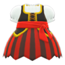 Pirate Dress (Red) NH Icon.png
