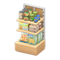 Store Shelf (Light Wood - Organic Products) NH Icon.png
