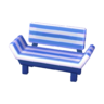 stripe sofa
