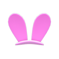 Bunny Ears (Pink) NH Icon.png